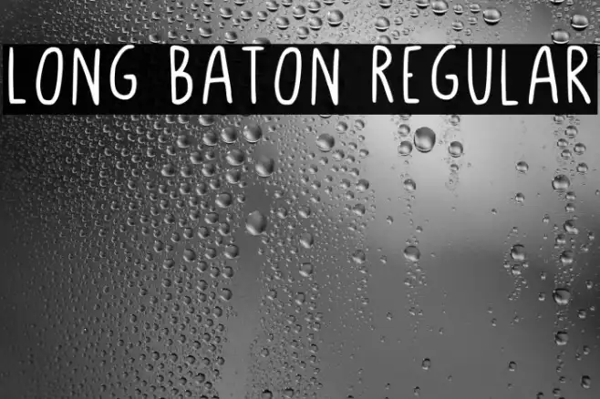 Long Baton Regular Example 1
