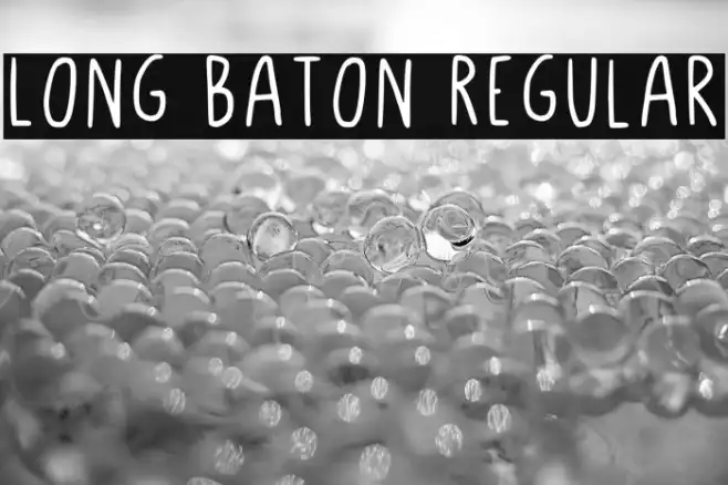 Long Baton Regular Example 2