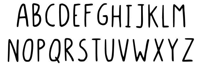 Long Baton Regular Font LOWERCASE