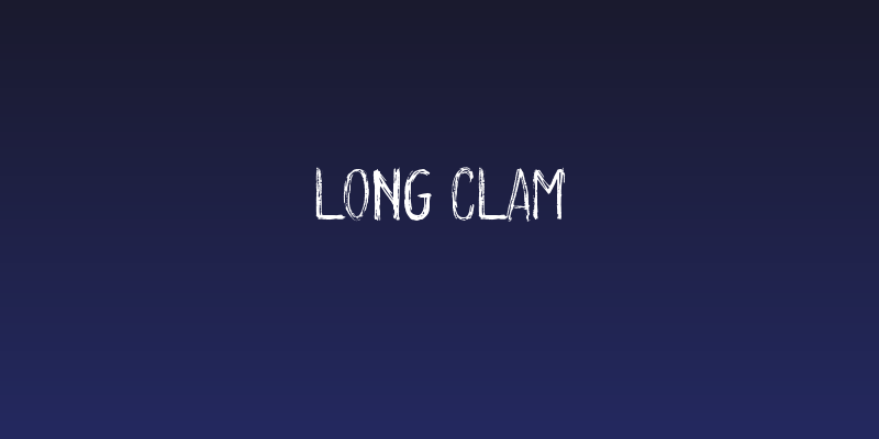 Long Clam Social Header