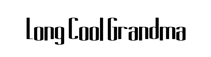Long Cool Grandma  baixar fontes gratis