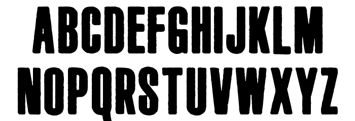 Long Haired Freaky People Font LOWERCASE