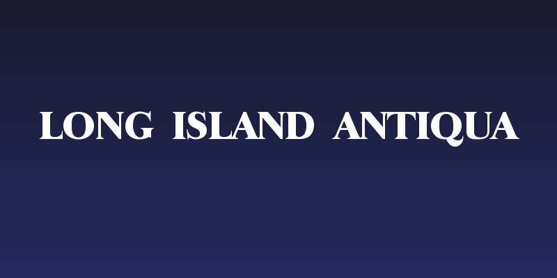 Long Island Antiqua Social Header