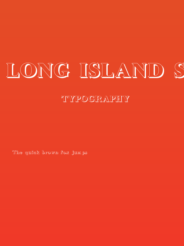 Long Island Shadow Poster