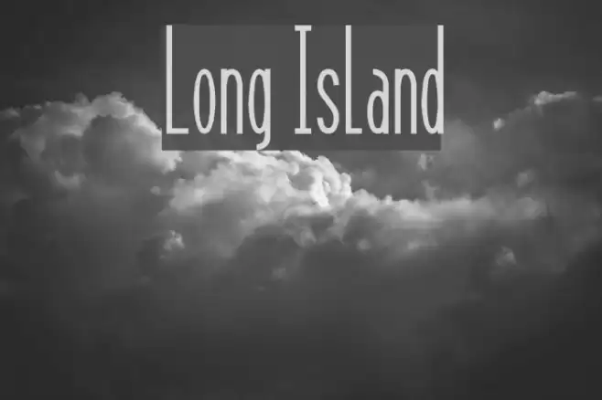 Long Island Font examples