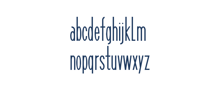 Long Island Lowercase