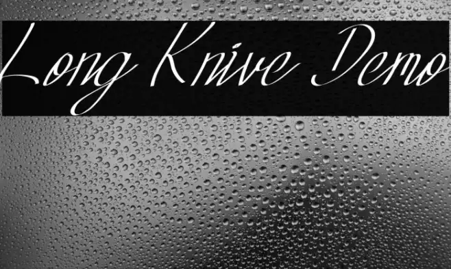 Long Knive Demo Example 1