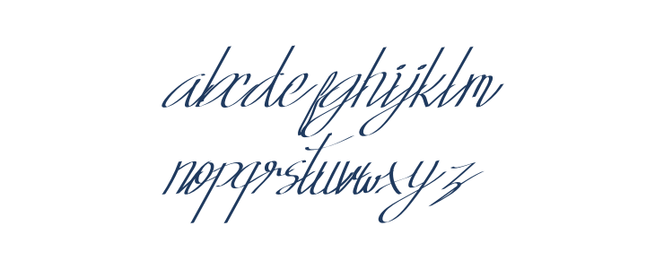 Long Knive Lowercase