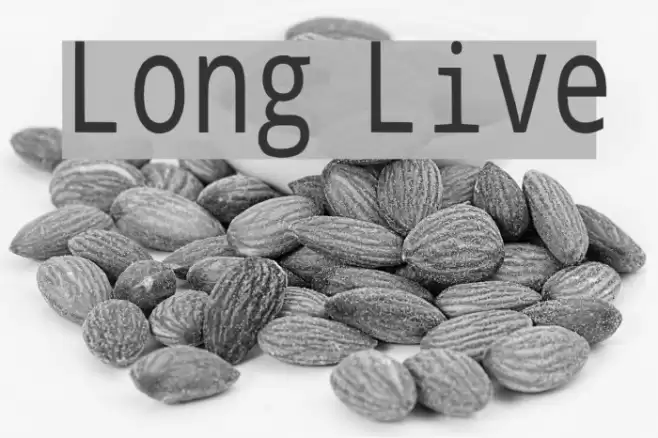 Long Live Font examples