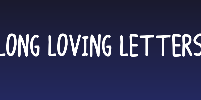 Long Loving Letters Social Header