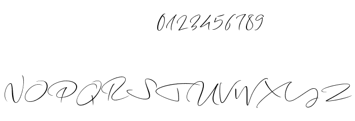 Long Night Demo Regular Font OTHER CHARS