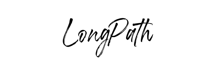 Long Path  Frei Schriftart Herunterladen