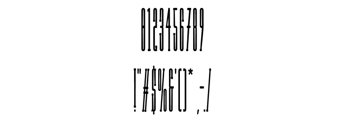 Long Rider Font OTHER CHARS