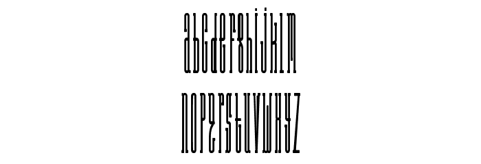 Long Rider Font LOWERCASE