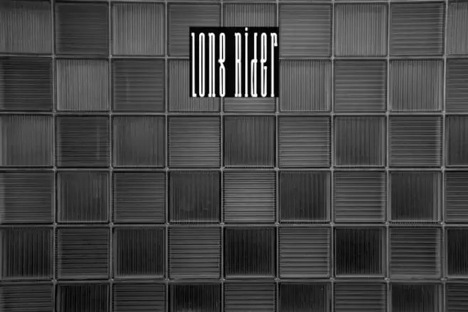 Long Rider Font examples