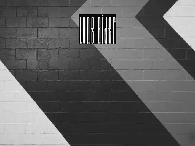 Long Rider Font examples