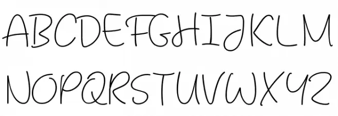 Long Story Short Demo Regular Schriftart Groß