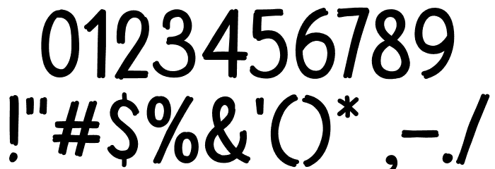 Long Today Font OTHER CHARS
