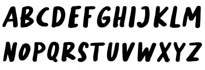 Long Weekend Font LOWERCASE
