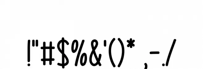 Long Wink Caratteri ALTRI CARATTERI