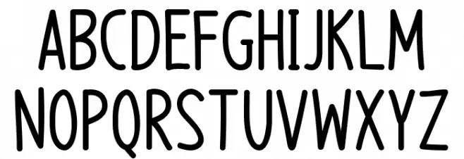Long Wink Шрифта ВЕРХНИЙ
