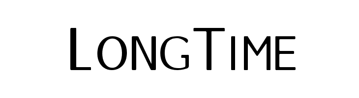 LongTime Font - FFonts.net