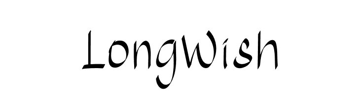 LongWish Font - FFonts.net