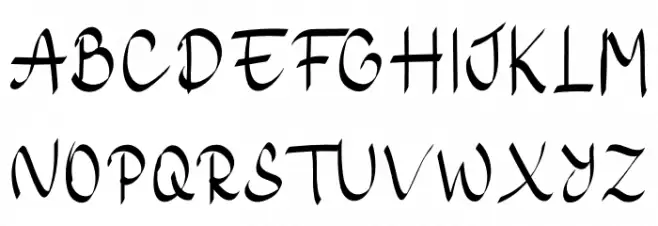 LongWish Font Litere mari