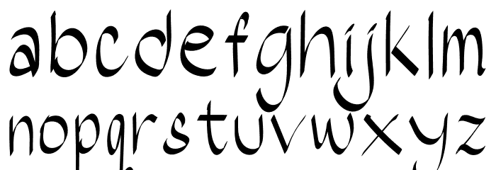 LongWish Font LOWERCASE