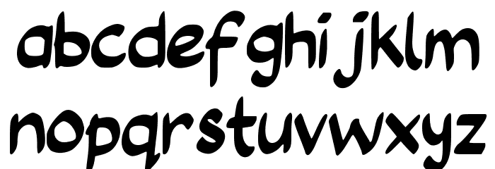 Long_Assignment Font LOWERCASE