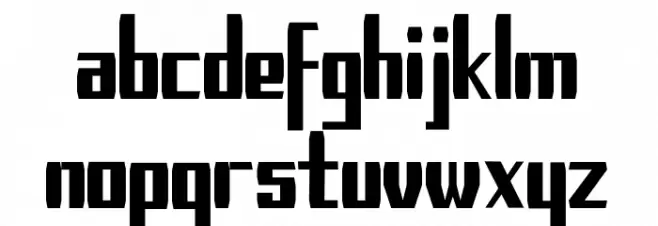 Long_Road demo 字体 小写