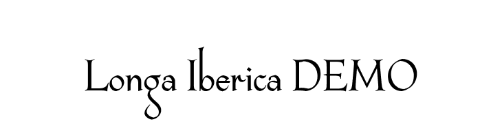 Longa Iberica DEMO  Скачать бесплатные шрифты