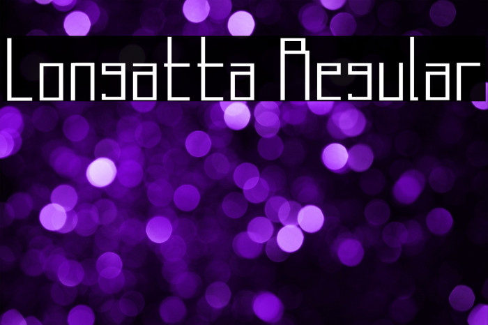 Longatta Regular Example 3