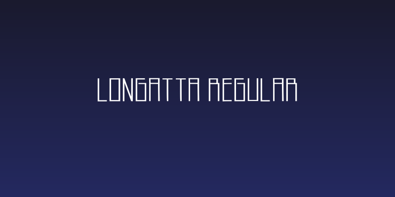 Longatta Regular Social Header