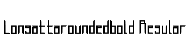 Longatta_rounded_bold Regular  لخطوط تنزيل