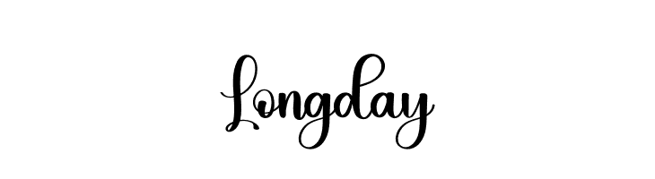 Longday  नि: शुल्क फ़ॉन्ट्स डाउनलोड