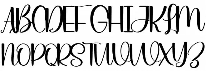 Longday Schriftart Groß