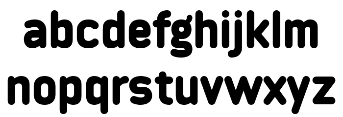 Longdoosi Regular Personal Use Font LOWERCASE