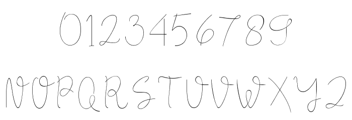 Longhair Font OTHER CHARS