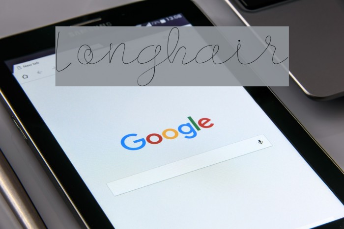 Longhair Font examples