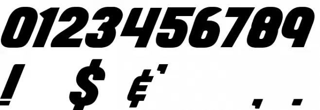 Longhaul Font OTHER CHARS