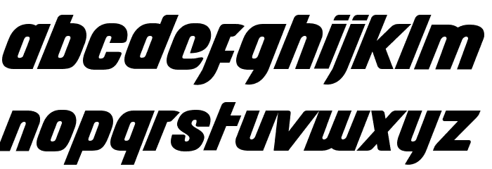 Longhaul Font LOWERCASE