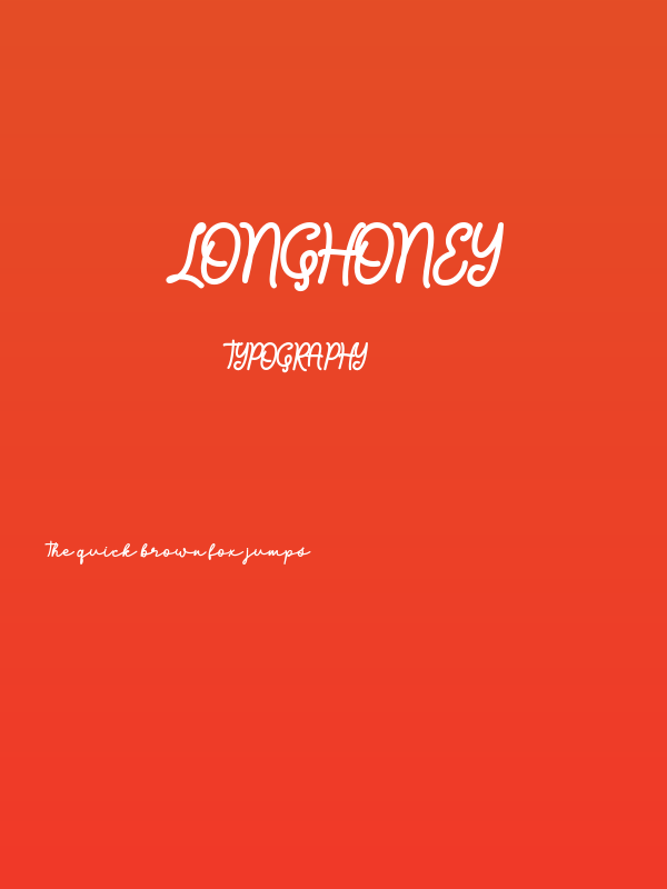 Longhoney Poster