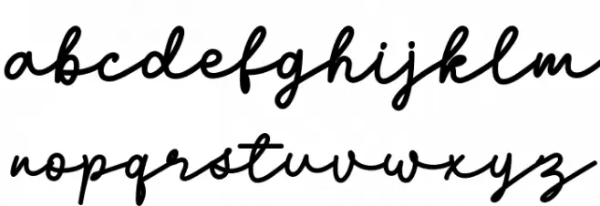 Longhoney फ़ॉन्ट लोअरकेस