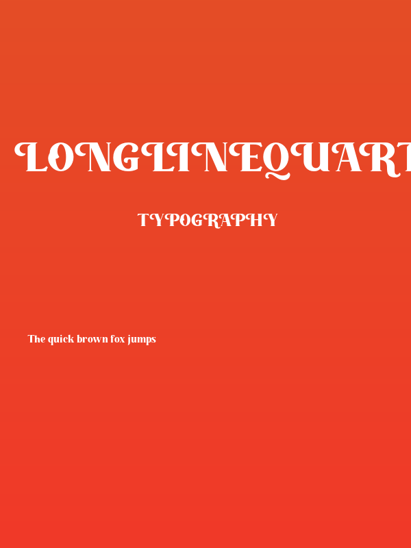 LonglineQuartFREE Poster