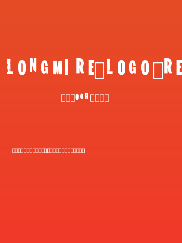 Longmire Logo Regular Poster