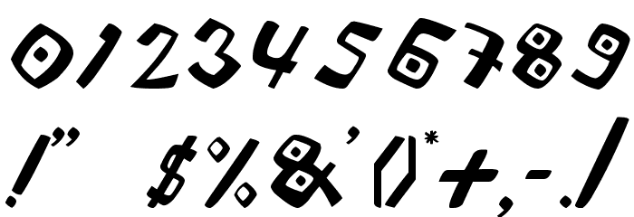 Lontara Font OTHER CHARS