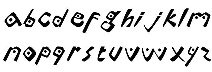 Lontara Font LOWERCASE