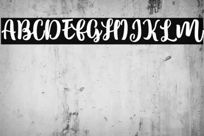 Lonystar Font examples