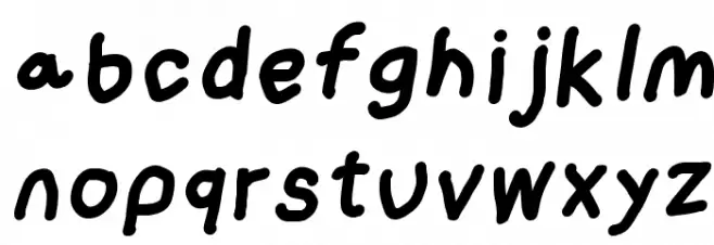 Loogie Hawk Oblique Font LOWERCASE